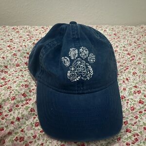 Women Dog Paw Embroidery Cap